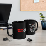 Stay on Target 11oz Black Mug