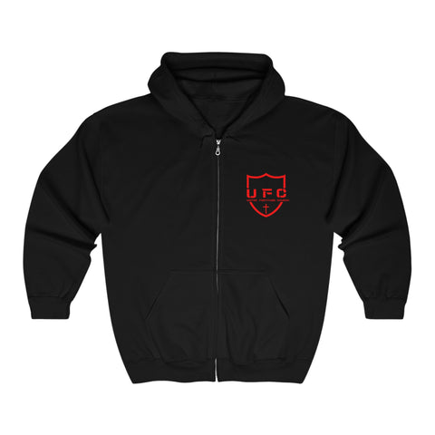 Copy of Christian Zip Up Hoodie - Stay on Target Design - Gift for Men