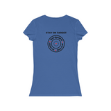 Women's Jersey Short Sleeve V-Neck Tee