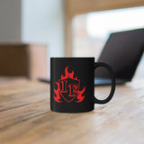 Ignited Logo 11oz Black Mug