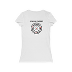 Women's Jersey Short Sleeve V-Neck Tee