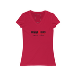 Women's Jersey Short Sleeve V-Neck Tee