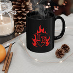 Ignited Logo 11oz Black Mug