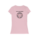 Women's Jersey Short Sleeve V-Neck Tee