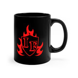 Ignited Logo 11oz Black Mug