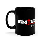 Don't Give up what you want 11oz Black Mug