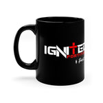 Stay on Target 11oz Black Mug