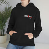 Armor of God Hoodie (red & black shield)