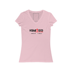 Women's Jersey Short Sleeve V-Neck Tee